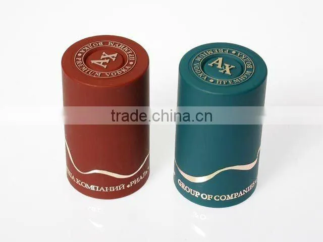plastic caps used in vodka