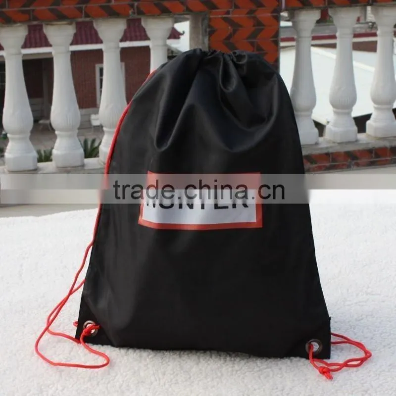 new arrival cheap polyester drawstring bag