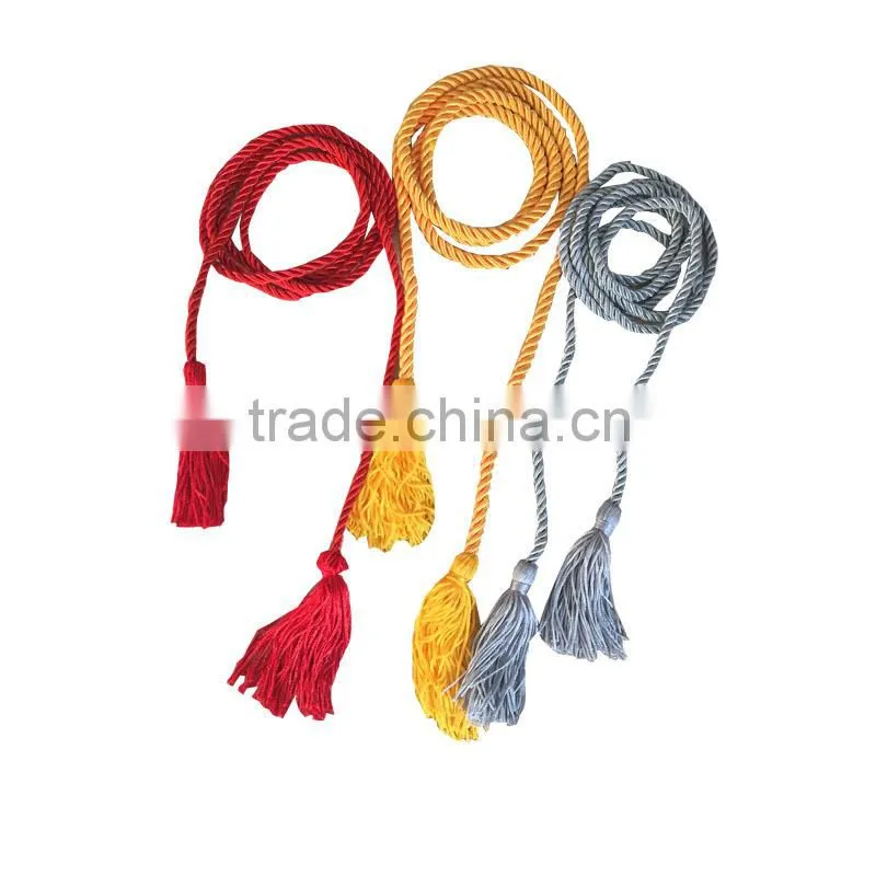 Honor Cord Single Color in Grey for Graduation
