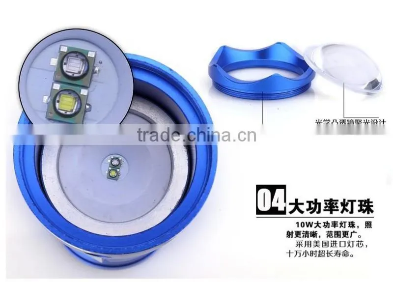 a-ok 12Hours Blue White Light T6 Led Night Squid Fishing Light