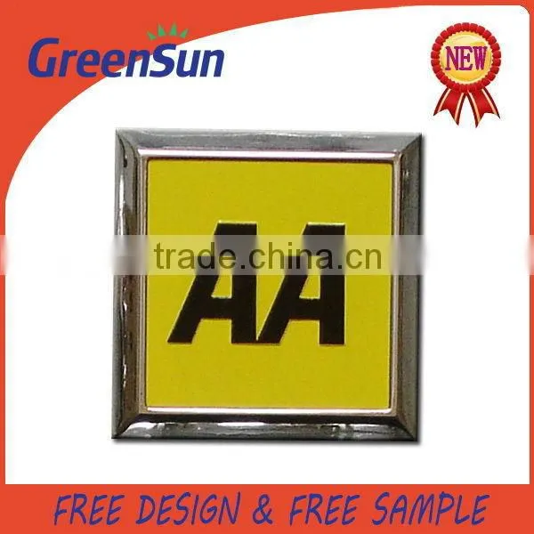 Supreme Quality commemorative gifts metal badge pin emblem
