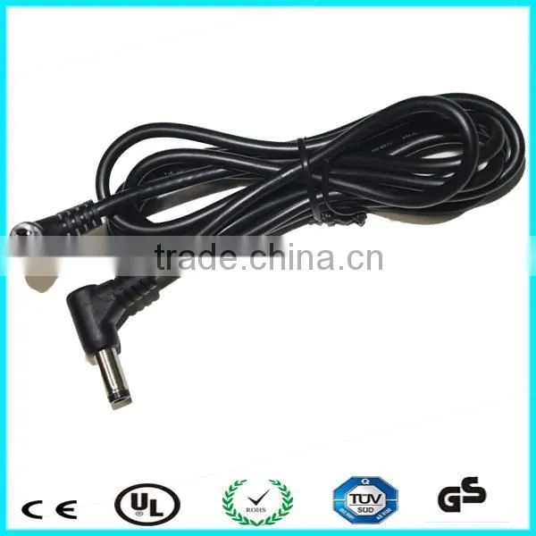 Custom right angle male to male 2.5mm dc cable