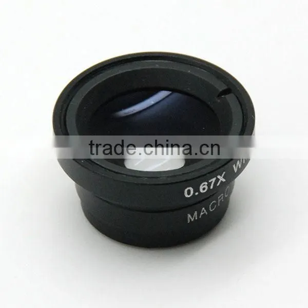0.67xWide + Marco Lens for Iphone, Samsung, HTC, Nokia etc