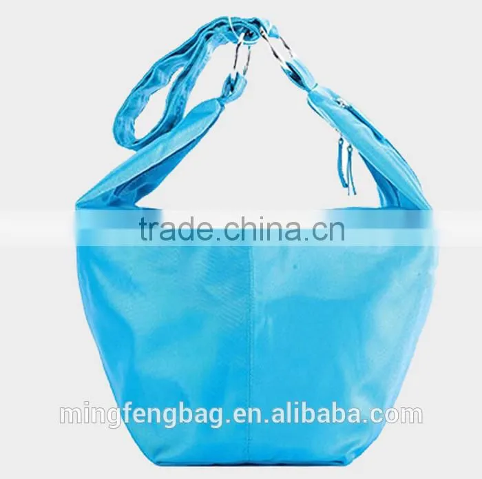 Custom Fasionable Tote and Shoulder 600D Oxford Waterproof Yoga Mat Storage Bag Yoga Bag for Women