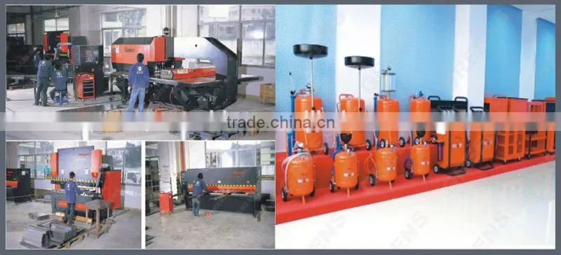 The car engine repair work station for garage car repair machine