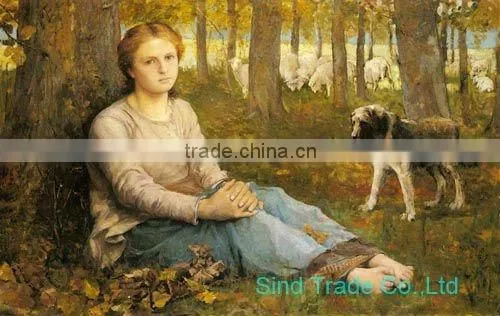 Handmade impressionist art oil painting