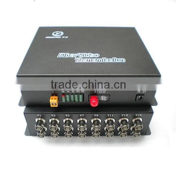 16channel video optical transceiver