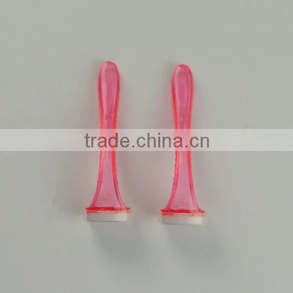 Plastic handle custom hotel women razor