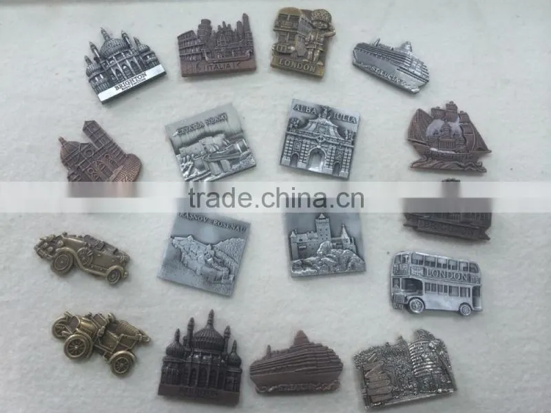 "Old LONDON BUS" metal fridge magnet