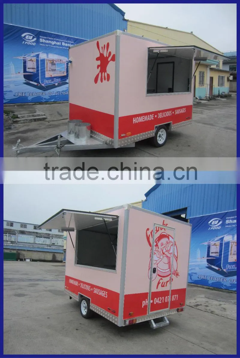 European quality , Chinese Price car food truck mobile food vending mobile food van for sale