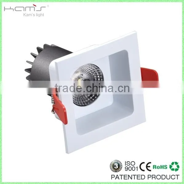 Recessed Square LED Downlight Hot Product / LED COB Ceilling Light Types of Office Lighting