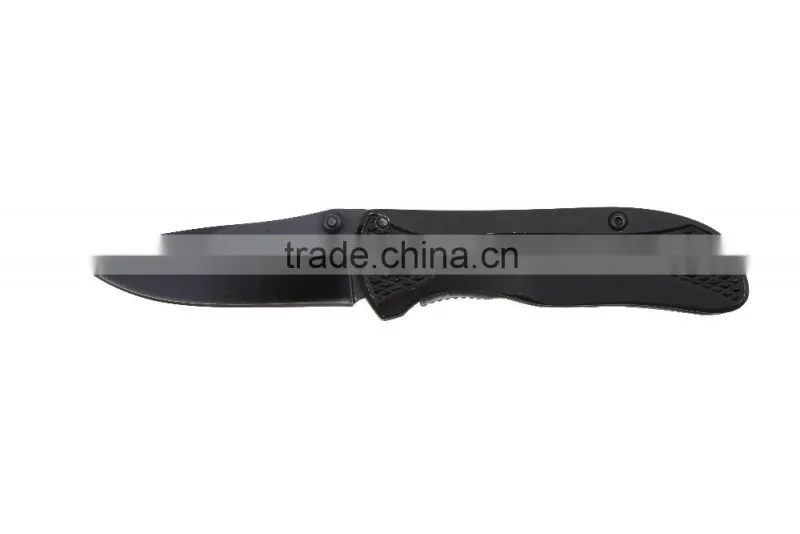 5 2/3 inch Black Tactical Rescue Folding Pocket Knife