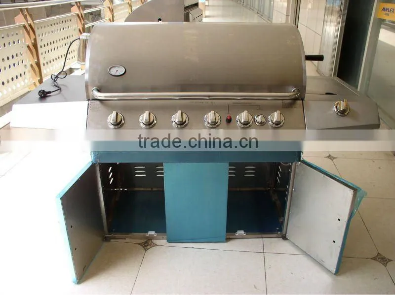 Newest Design Outdoor kitchen CE Certificate gas pizza oven
