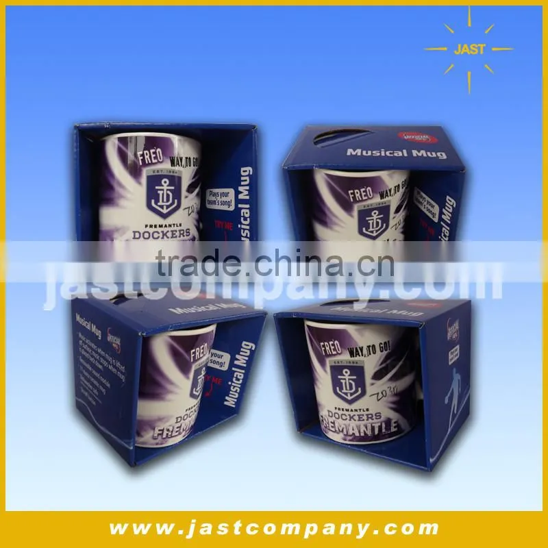 Musical Standard Size Ceramic Mug, Custom Printing Standard Size Custom Ceramic Mug