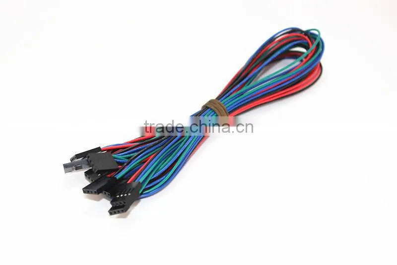 China Wholesale 2016 Delta Rostock mini kit kossel 3d printer kit reprap A4988 +Ramps 1.4+ Mega 2560 and 4Pin wire cable