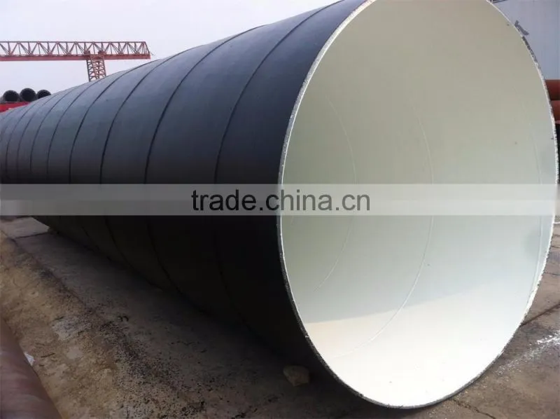 large diameter PE coated sewage pipe