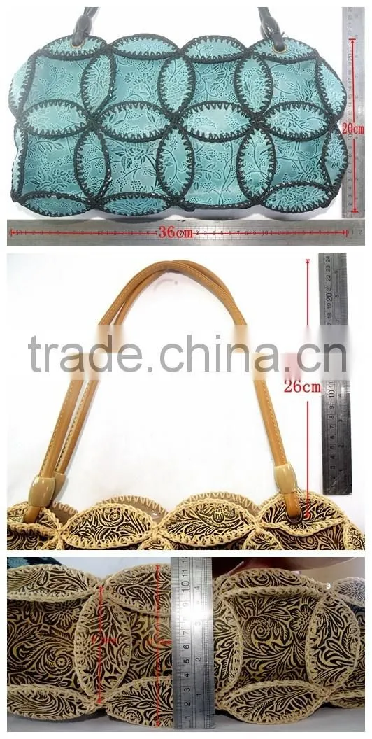 promotional tote bag 2016 ladies fashion girls fancy style totally handmade crochet design