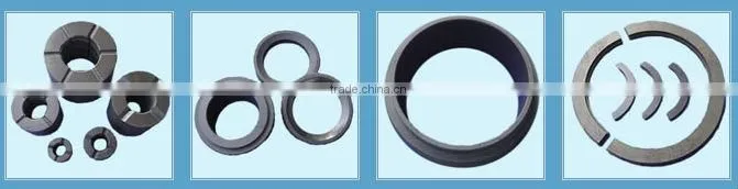 Wear-resistant carbon graphite products
