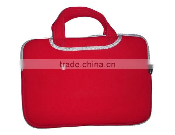 funky black waterproof neoprene fashion laptop bag