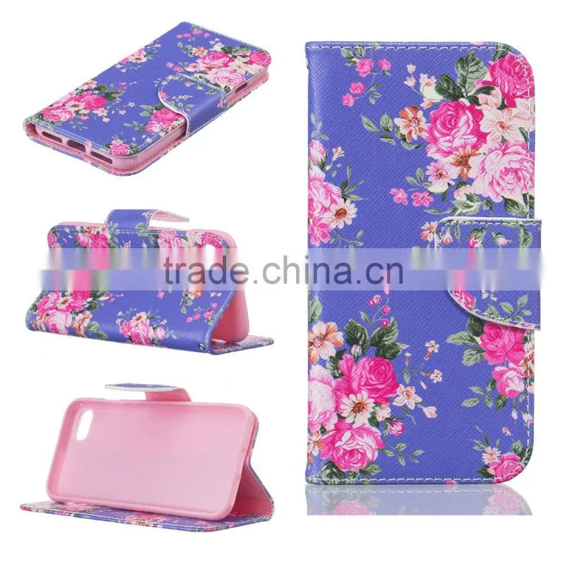 Flip Wallet Card Holder Leather Mobile Phone Case For Iphone 7,Flip Pu Leather Case For Iphone 7