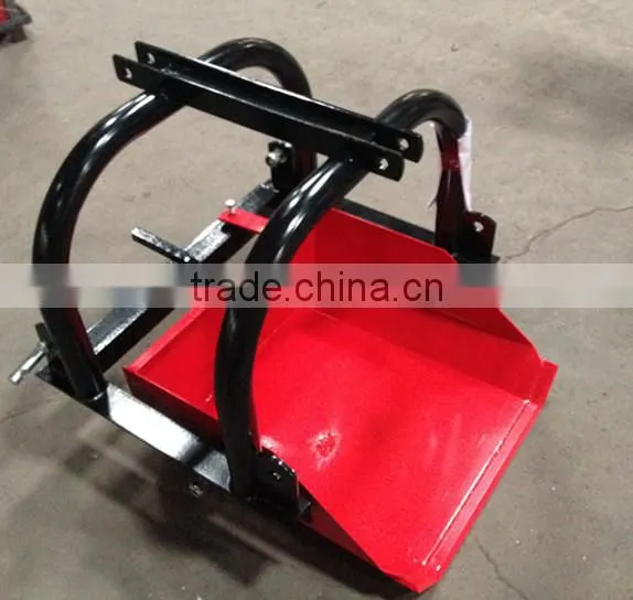 30" Reversible Dirt Scoop for Compact tractors ,Agriculture machinery tipping transport scoop