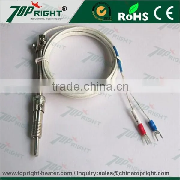 type k non-fixing industrial thermocouple for test temperature