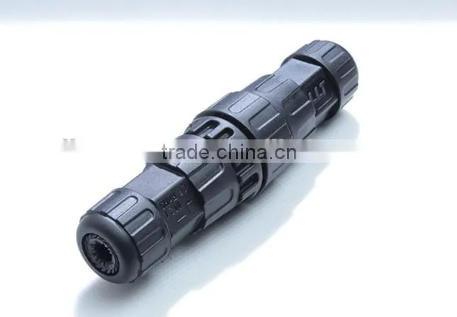 LLT 4 pole bulkhead waterproof connector
