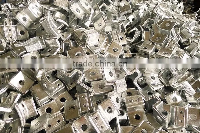 Electric Power Line Fitting Anchor Bracket / Pole Line Bracket with Screw