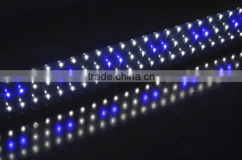 50cm 11W led aquarium light white14000k+ blue460nm curve led light bar mounting bracket