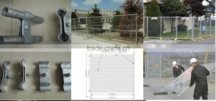 Anping PVC/Galvanized Temporary Fence(manufacturer)