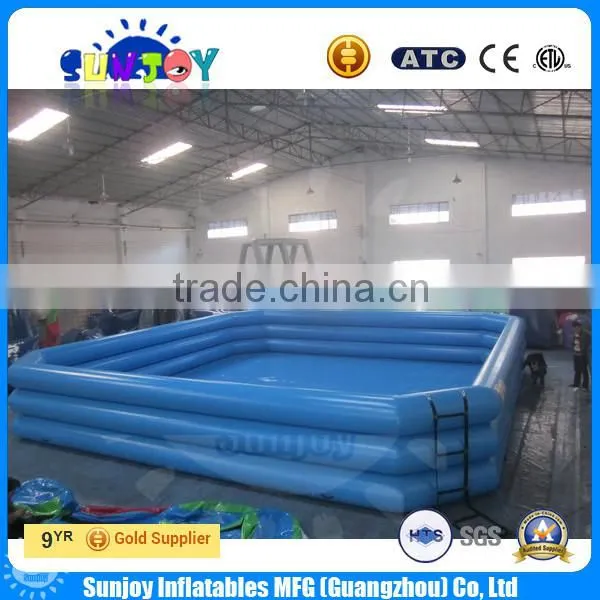 2016 Hot selling customized size circular inflatable swimming pool