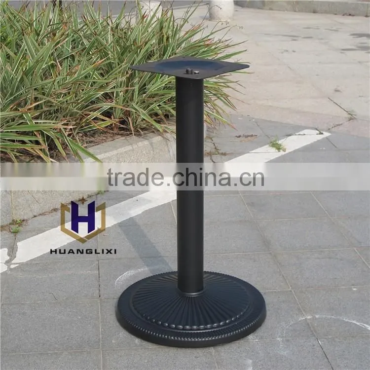 cast iron round metal restaurant table legs for sale