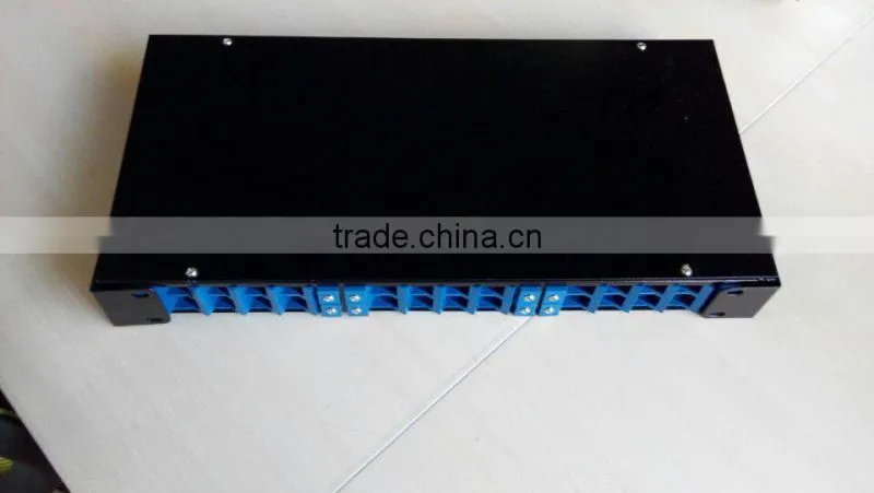 drawer trpy sliding fiber optic patch panel 24 ports,24 ports fiber optic terminal box
