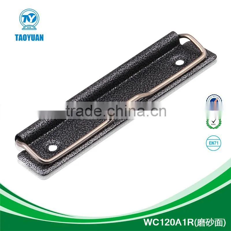 Nickle plate metal fashion clipboard clips, hardware stationery accessories
