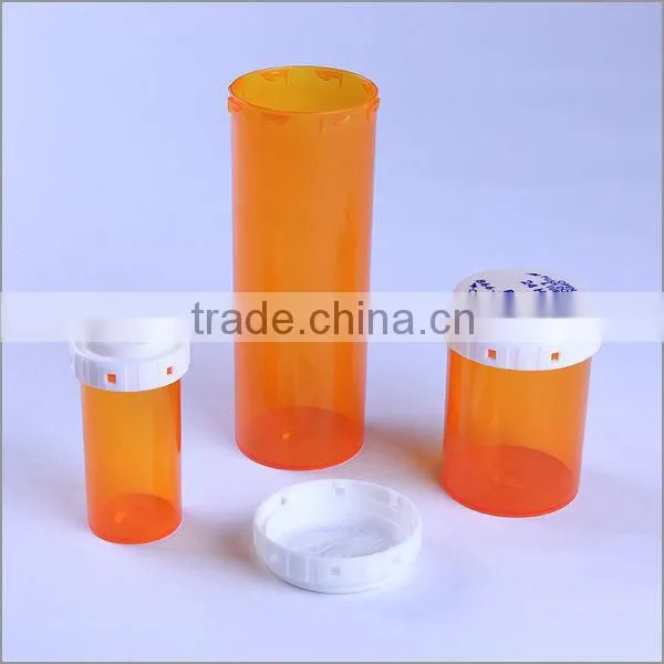 Plastic Amber Vials Bottles 10ml 20ml 30ml 50ml