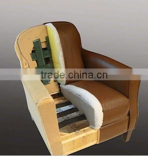 wooden sofa