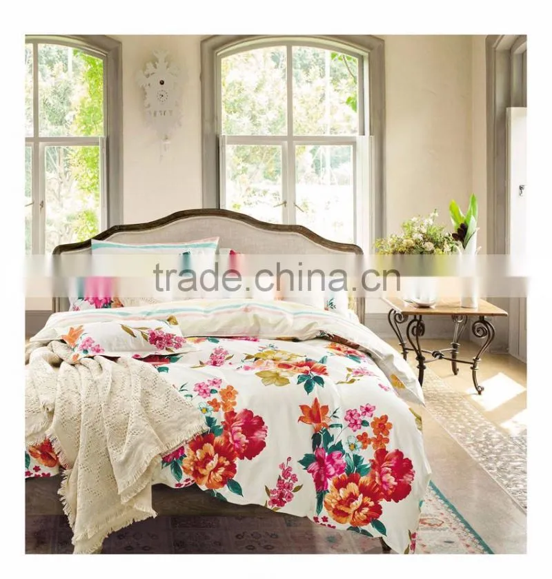 Comforter sets bedding 100% cotton bed linen with pillows bulk buy from china