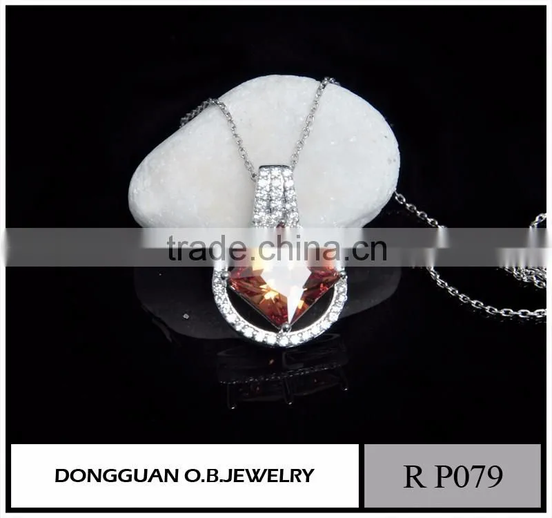 2016 Pendant Neclace Rhinestone Statement Necklace/18K gold Necklace
