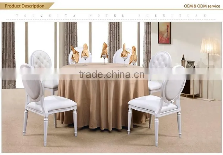 Hotel furniture wholesale luxury aluminum dining ghost chairs louis wedding stacking banquet chair