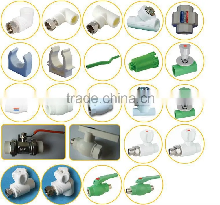 High quality DIN8077/8078 glass fiber reinforced PPR pipe