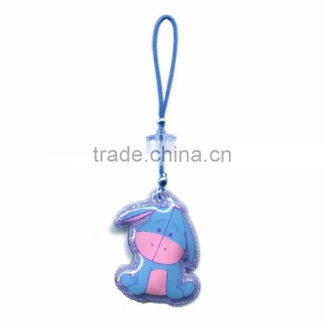 Promotional Gift Carton Customized shaped Round PVC Mobile phone rub
