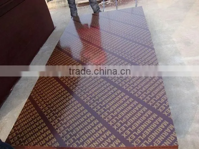 High quality 18mm Black/Brown film faced plywood for construction from Linyi China