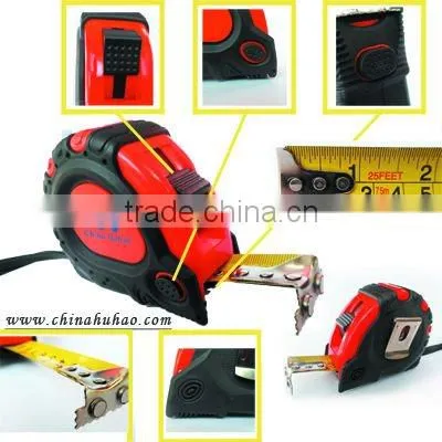 Tianjin factory supply 5m/16ft *19mm rewinding steel measure tape