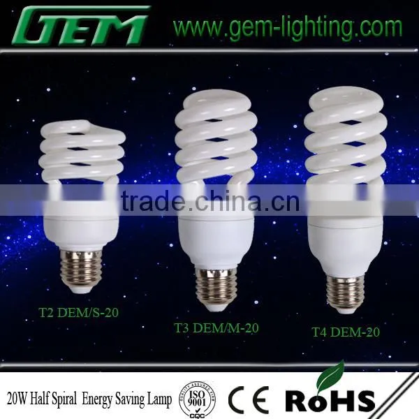 China Fabrica 15W/18W/20W/23W Spiral CFL,Lampara Bajo Consumo,Focos Ahorradores For World Market