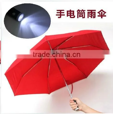 2013 year Popular 3 Folding Torch Umbrella