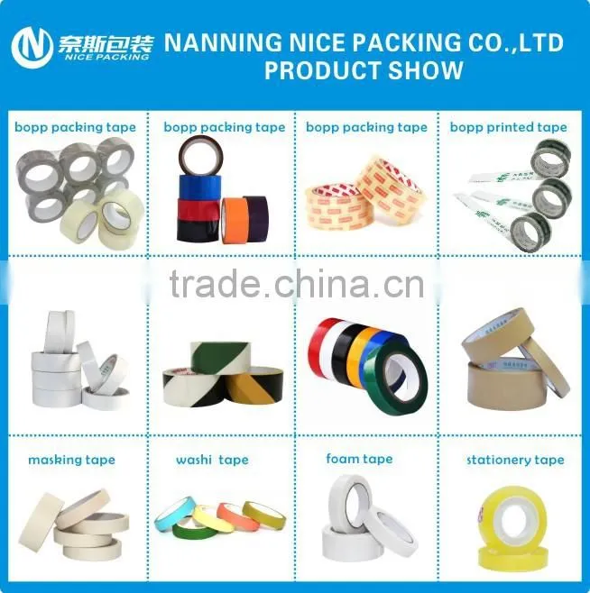 Clear bopp adhesive tape , bopp packing tape