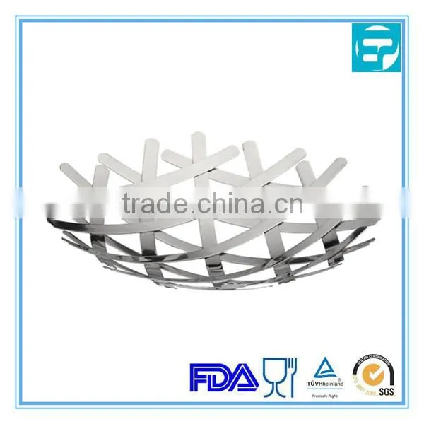 Round Creative Stainless Steel fruit colander