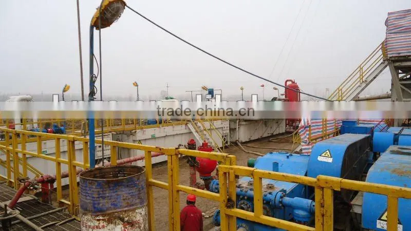 Solid control system for drilling mud
