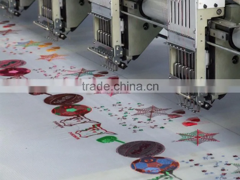 flat embroidery machine