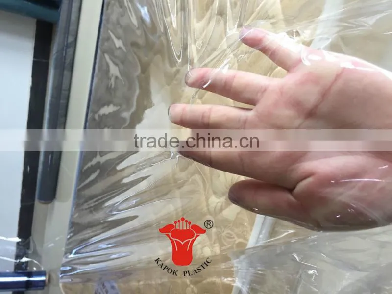 Best Selling Clear PVC stretch film for mattress packaging